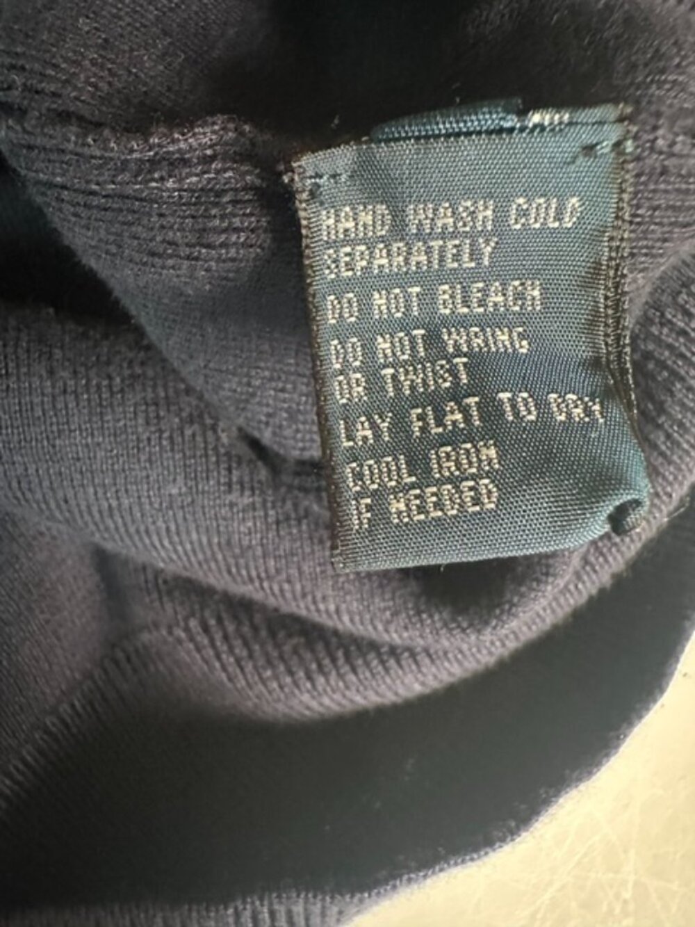 Polo Sweater Men's XXL Blue V-Neck 100% Pima Cotton Lightweight Ralph Lauren XXL - Picture 4 of 5